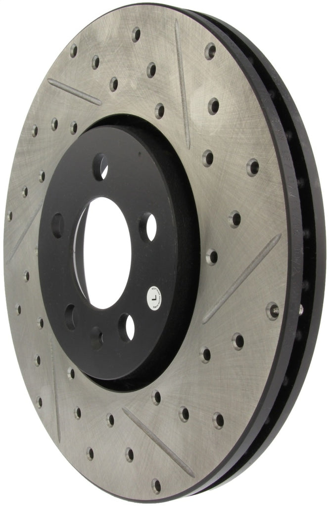 StopTech Slotted & Drilled Sport Brake Rotor - eliteracefab.com