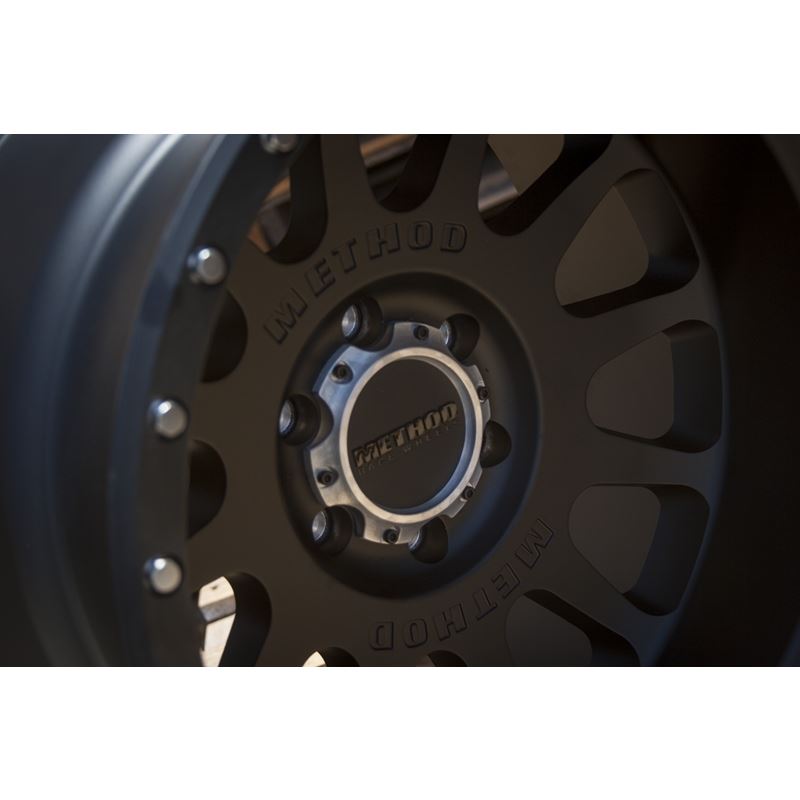 Method Race Wheels MR605 NV, 20 x 9, -12mm Offset, 8x170, 124.9mm Centerbore, Matte Black - eliteracefab.com