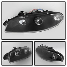 Load image into Gallery viewer, Spyder Mitsubishi Eclipse 97-99 Projector Headlights LED Halo Black High H1 Low H1 PRO-YD-ME97-HL-BK - eliteracefab.com