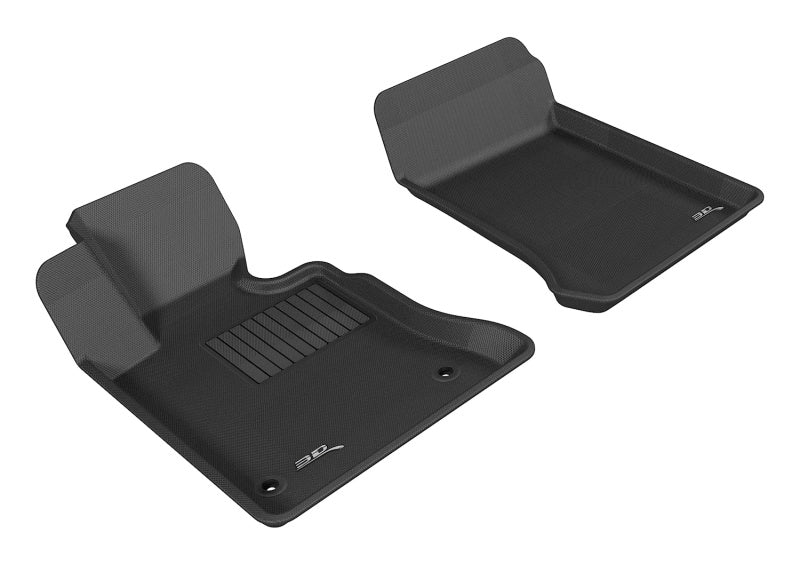 3D MAXpider L1MB05111509 2009-2012 Mercedes-Benz GLK-Class X204 Kagu 1st Row Floormat - Black
