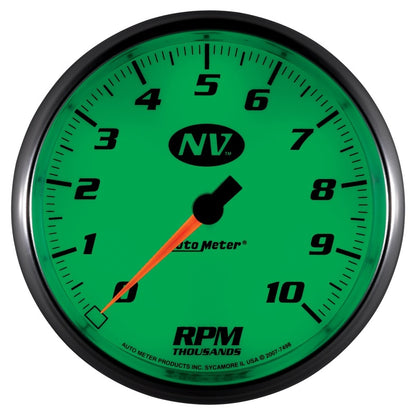 AutoMeter Gauge Tachometer 5in. 10K RPM In-Dash NV 7498