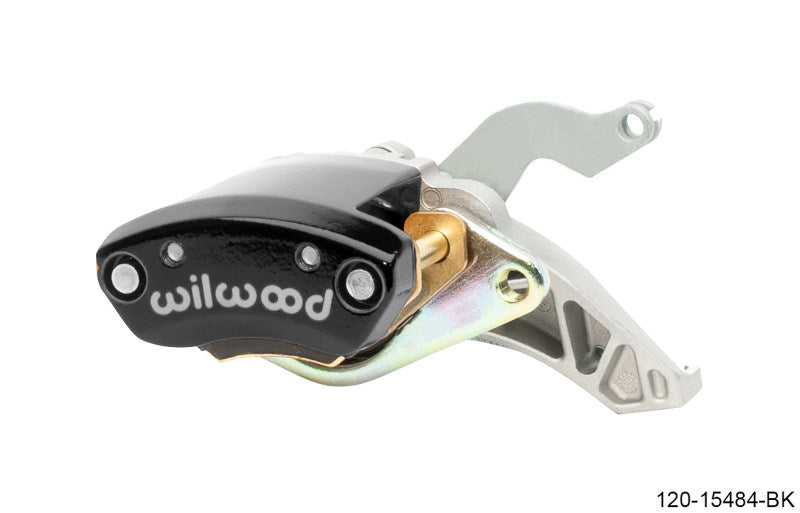 Wilwood Caliper - MC4 Mechanical Right Hand - Black 1.19in Piston 1.10in Rotor - Black - eliteracefab.com