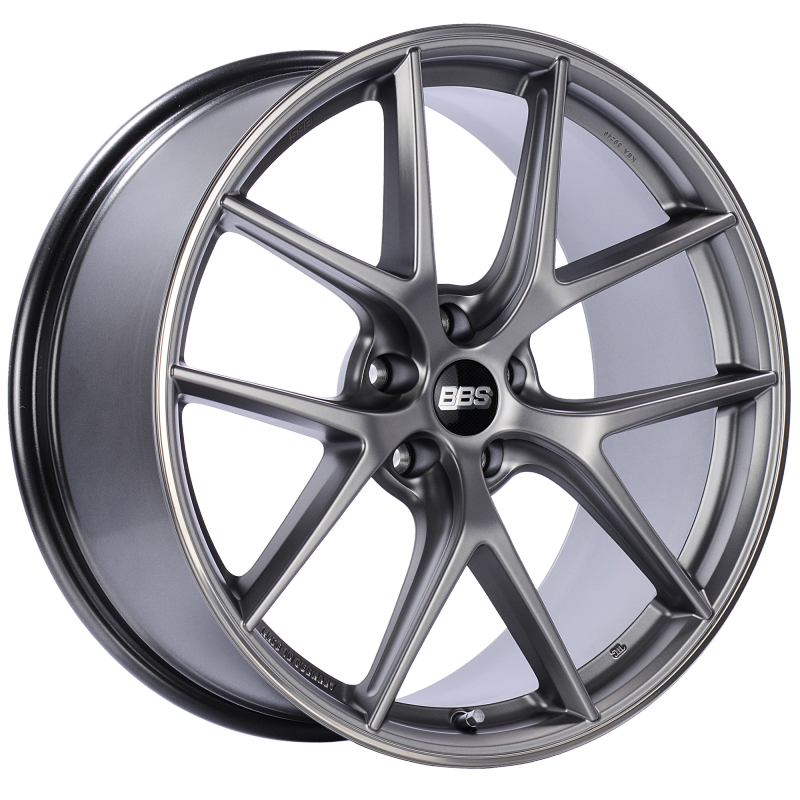 BBS CI-R 20x10 5x112 ET45 Platinum Silver Polished Rim Protector Wheel -82mm PFS/Clip Required CI0601PSPO