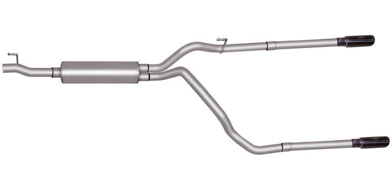 Gibson 2003 Dodge Ram 1500 Laramie 5.7L 2.5in Cat-Back Dual Split Exhaust - Aluminized Gibson