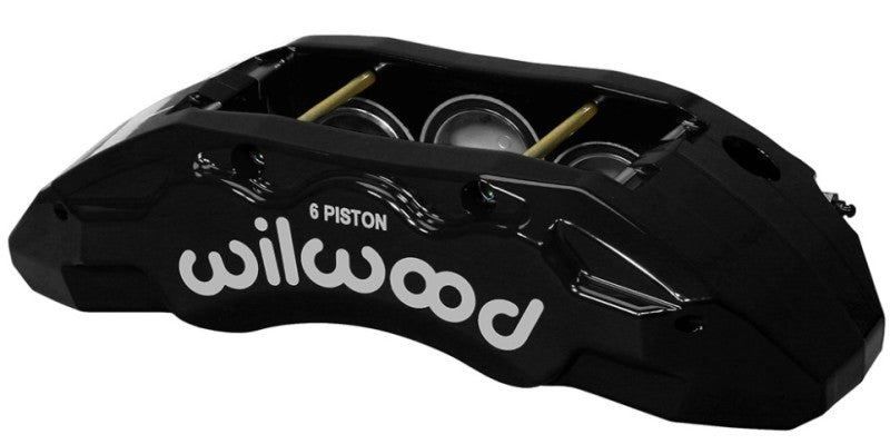 Wilwood Caliper-TX6R- R/H - Black 1.75/1.62/1.62in Pistons 1.38in Disc Wilwood