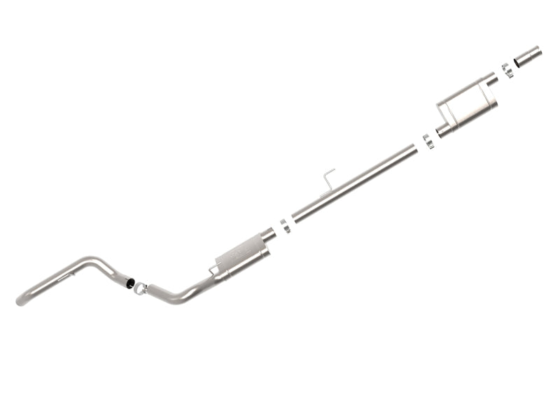 aFe 2020-2023 Jeep Gladiator JT MACH Force-Xp 3 IN 409 Stainless Steel Hi-Tuck Cat-Back Exhaust System - 49-48081 aFe