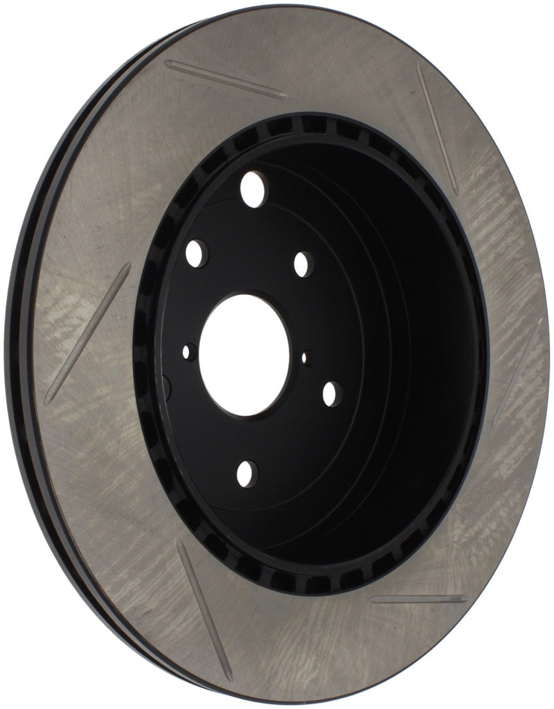 StopTech Power Slot 08-10 Subaru Impreza STi Rear Right Slotted Rotor - eliteracefab.com