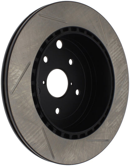 StopTech Power Slot 08-10 Subaru Impreza STi Rear Right Slotted Rotor - eliteracefab.com