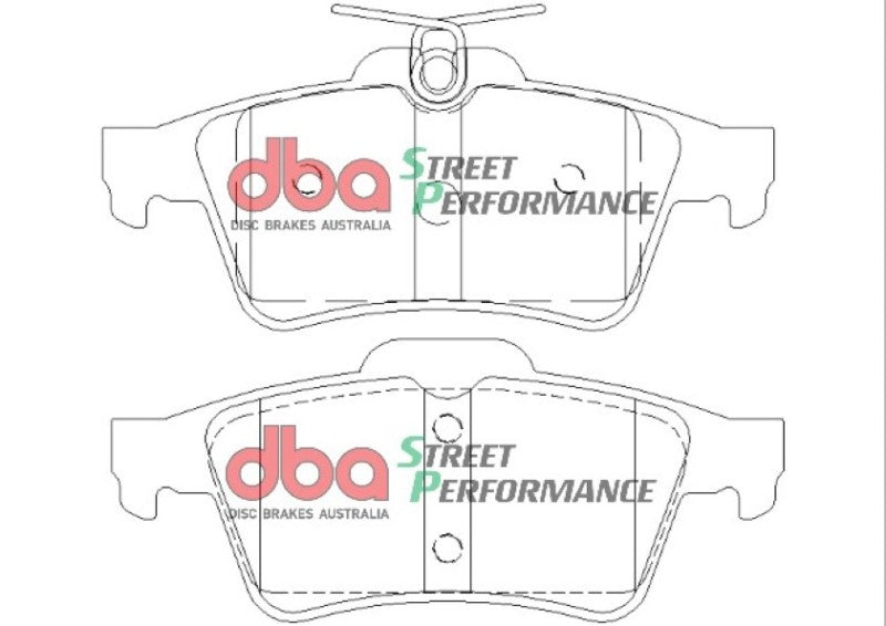 DBA Street Performance Rear Brake Pads - DB1763SP DBA