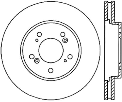 Stoptech 05-10 Honda Odyssey Front Cryo Rotor Stoptech