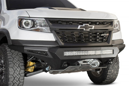 Addictive Desert Designs 17-18 Chevy Colorado Stealth Fighter Front Bumper w/ Winch Mount Addictive Desert Designs
