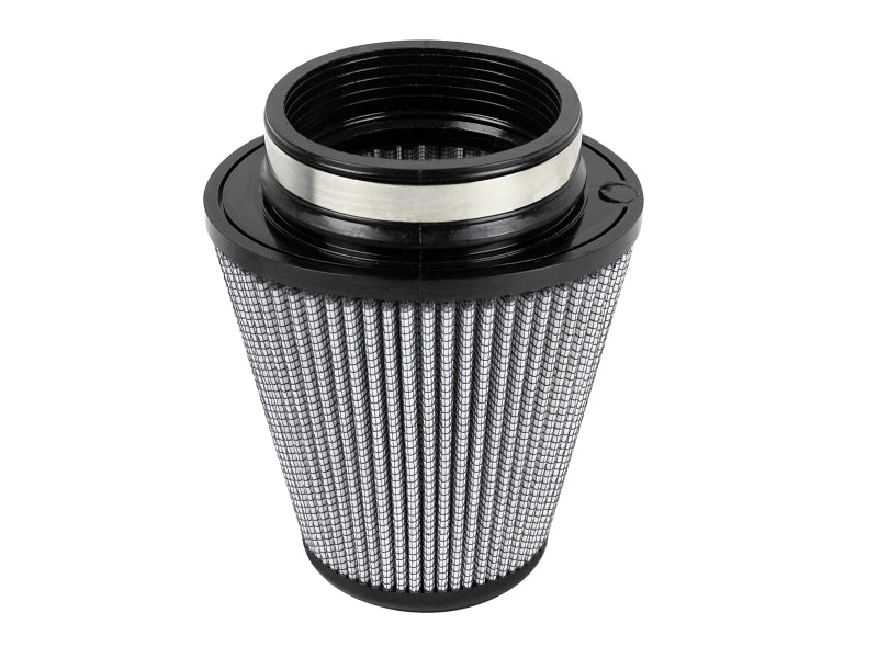 aFe Magnum FORCE Replacement Air Filter w/ Pro DRY S Media 3.5in F x 5.75x5in B x 3.5in T x 6in H - eliteracefab.com