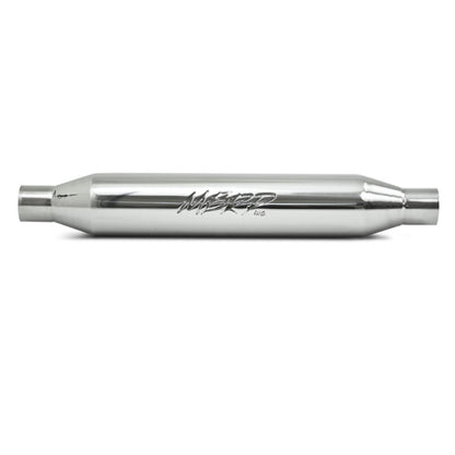 MBRP Universal Resonator 2.25in Inlet /Outlet 22in Body 26in Overall T304 - eliteracefab.com