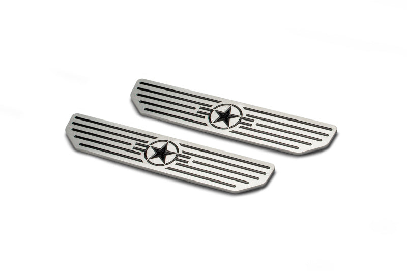DV8 Offroad 2018-2019 Jeep Gladiator JL Front Sill Plates - eliteracefab.com