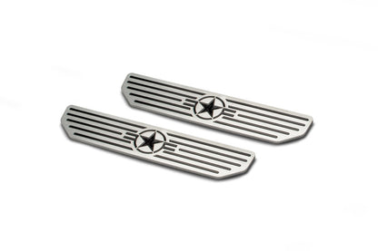 DV8 Offroad 2018-2019 Jeep Gladiator JL Front Sill Plates - eliteracefab.com