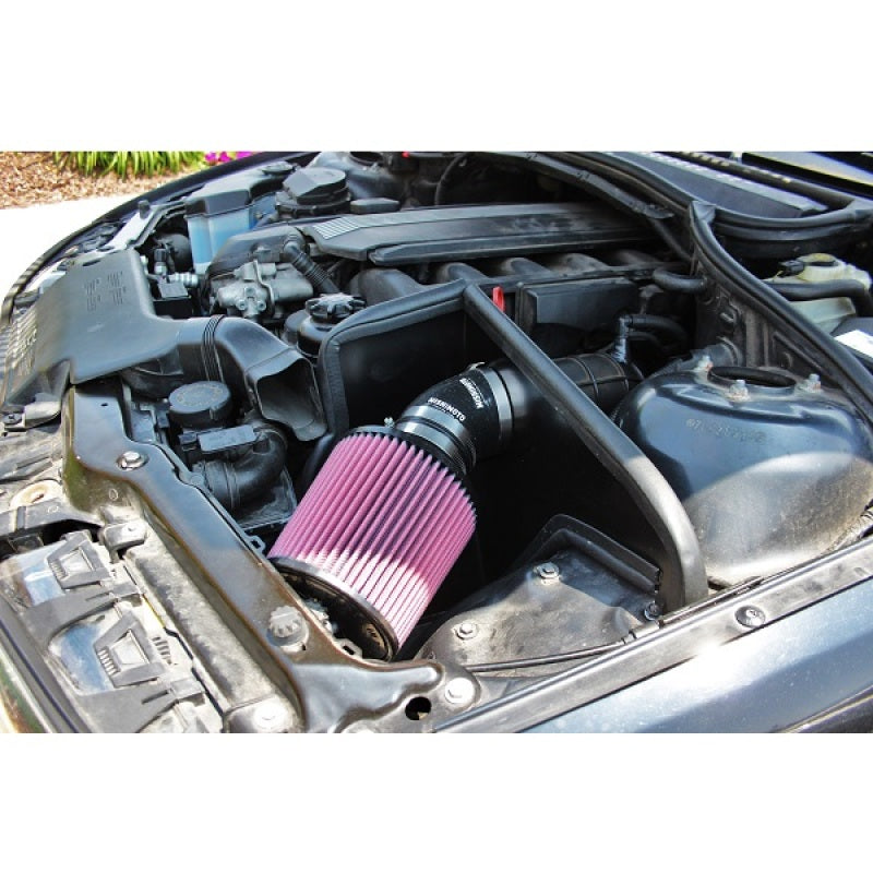 Mishimoto 99-05 BMW E46 323i/325i/328i Performance Cold Air Intake Kit - Black - eliteracefab.com