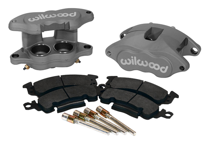 Wilwood D52 Rear Caliper Kit - Grey Ano 1.25 / 1.25in Piston 1.28in Rotor Wilwood