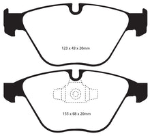 Load image into Gallery viewer, EBC 13+ BMW X1 2.0 Turbo (28i) Greenstuff Front Brake Pads - eliteracefab.com