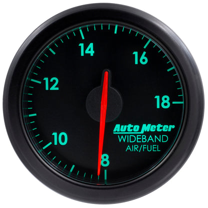 Autometer Airdrive 2-1/6in Wideband Air / Fuel Gauge 10:1-17:1 ARF Range - Black 9178-T