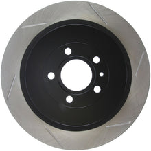 Load image into Gallery viewer, StopTech Premium High Carbon 13-14 Ford Mustang/Shelby GT500 Left Rear Disc Slotted Brake Rotor - eliteracefab.com