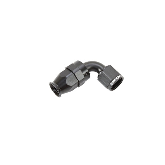 Snow Performance -8AN 90 Degree PTFE Hose End (Black) - SNF-60890