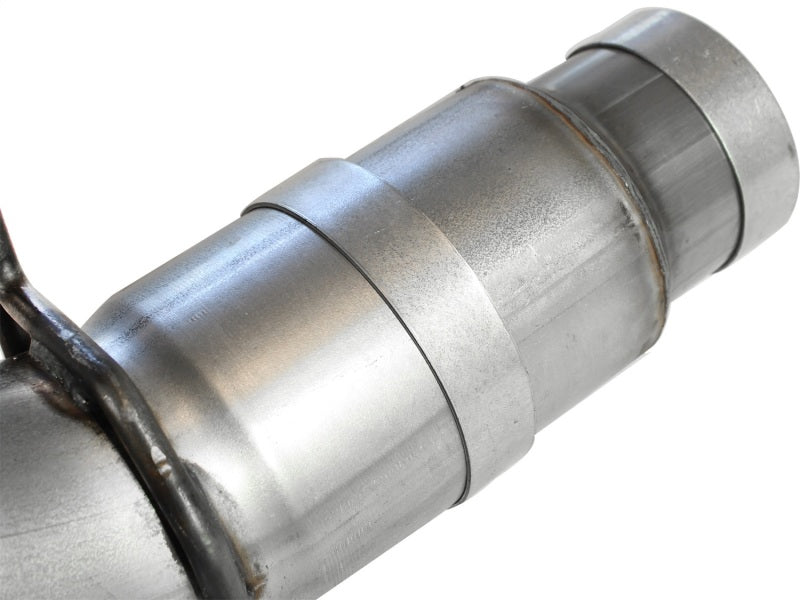 aFe Atlas Exhaust 5in DPF-Back Al Steel 11-13 GM Diesel Trucks V8-6.6L (td) LML - eliteracefab.com