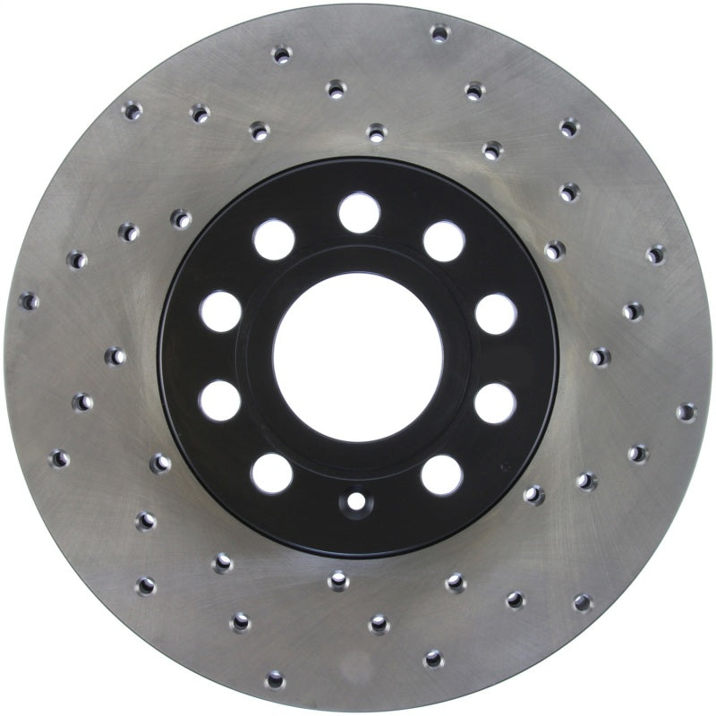 StopTech 05-10 VW Jetta (Exc Wagon) / 09-10 Jetta Wagon / 07-10 Rabbit Drilled Left Front Rotor Stoptech