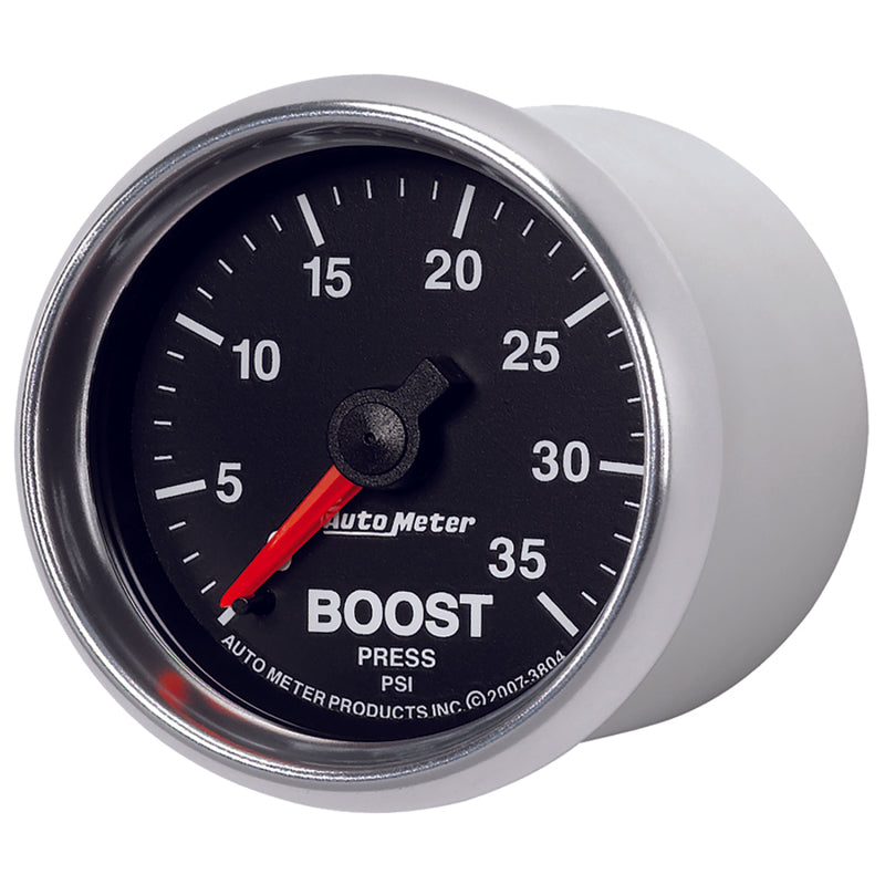 AutoMeter GS 2 1/16 inch 35PSI Mechanical Boost Gauge 3804