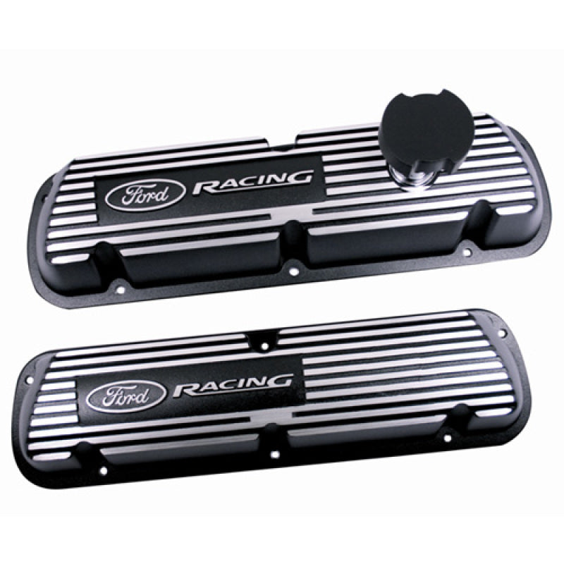 Ford Racing Black Satin Valve Covers Racing EFI - eliteracefab.com