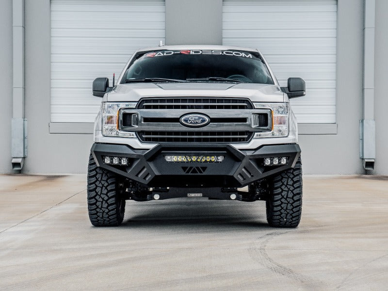 Road Armor 18-20 Ford F150 SPARTAN Front Bumper - Tex Blk - eliteracefab.com