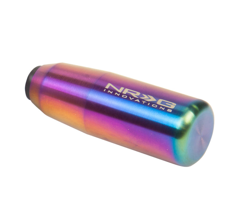 NRG Universal Short Shifter Knob - 3.5in. Length / Heavy Weight .85Lbs. - Multi Color/Neochrome - eliteracefab.com