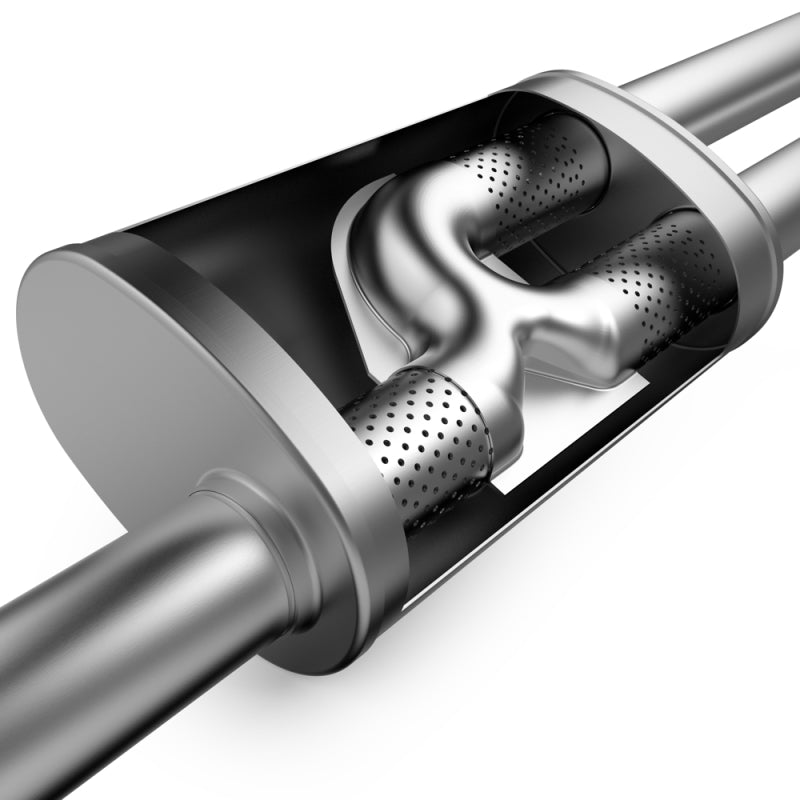 MagnaFlow 15-17 GMC Terrain V6 3.6L 409SS Cat-Back Exhaust Quad Split Rear with 3in Polished Tips Magnaflow