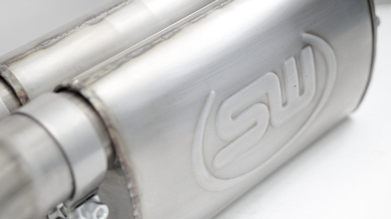 Stainless Works 2010-14 Ford Raptor Exhaust X-Pipe Turbo Resonator Front Passenger Rear Tire Exit Stainless Works