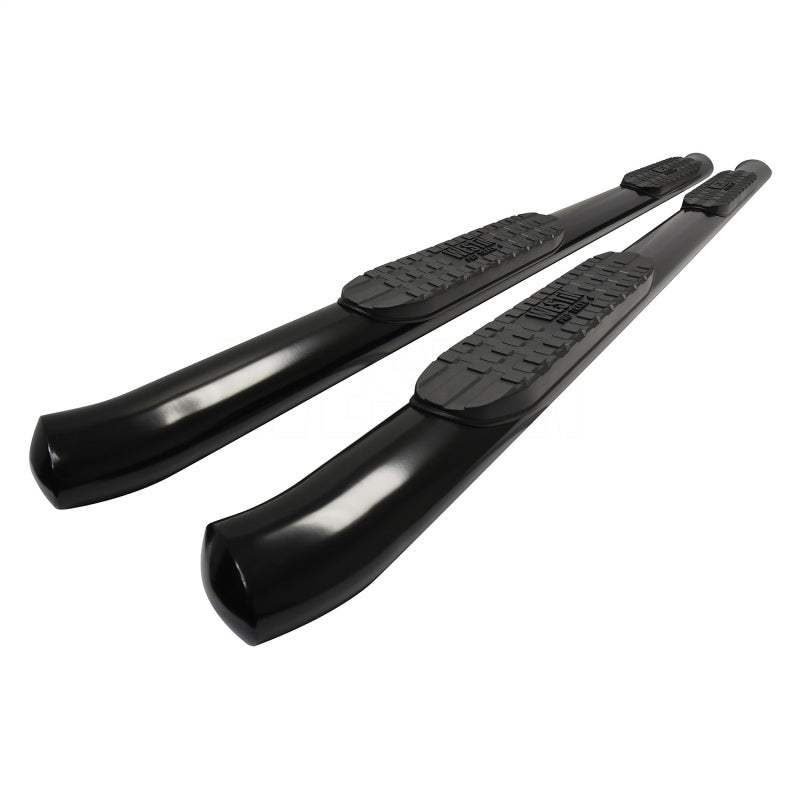 Westin 2022 Toyota Tundra CrewMax PRO TRAXX 4 Oval Nerf Step Bars - Black Westin