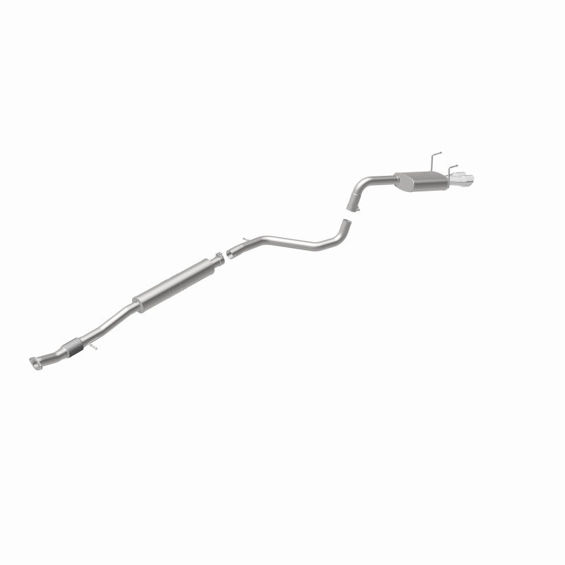 MagnaFlow 12 Fiat 500 L4 1.4L Single Straight D/S Rear Exit SS Catback Perf Exhaust Magnaflow