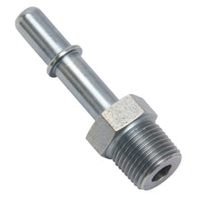 Load image into Gallery viewer, Russell Performance EFI Adapter Fitting 3/8 NPT MALE TO 3/8in SAE Quick Disc Male Zinc - eliteracefab.com