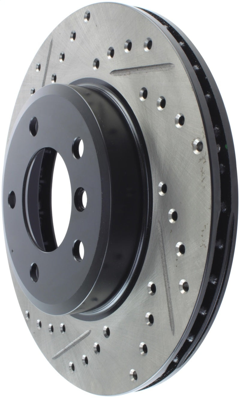 StopTech Power Slot 01-02 BMW Z3 / 03-09 Z4 / 3 Series Front Right Drilled & Slotted Rotor Stoptech