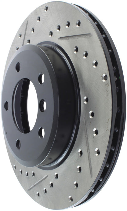 StopTech Power Slot 01-02 BMW Z3 / 03-09 Z4 / 3 Series Front Right Drilled & Slotted Rotor Stoptech