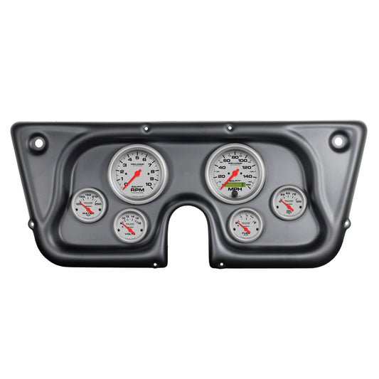 Autometer Ultra-Lite 67-72 Chevy Truck C/K/K5/Suburban Dash Kit 6pc Tach/MPH/Fuel/Oil/WTMP/Volt 7032-UL