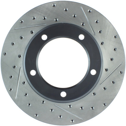 StopTech Slotted & Drilled Sport Brake Rotor Stoptech