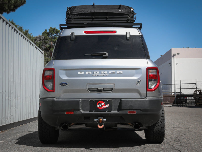 aFe Ford Bronco Sport 21-22 L3-1.5L (t)/L4-2.0L (t) Vulcan Cat-Back Exhaust System-Polished Tips aFe