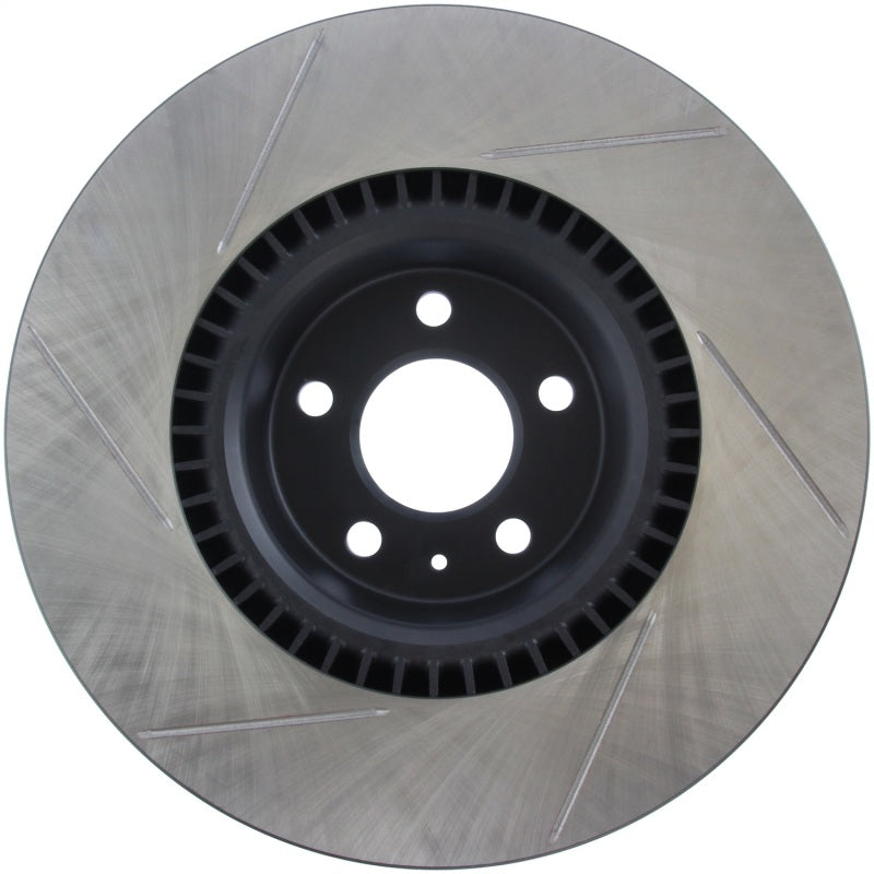 StopTech Sport Slotted (CRYO) 12-18 Audi A6 Quattro / A7 Quattro Front Left Slotted Rotor Stoptech