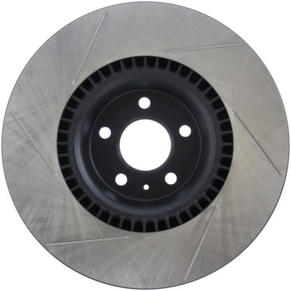 StopTech Sport Slotted (CRYO) 12-18 Audi A6 Quattro / A7 Quattro Front Left Slotted Rotor Stoptech