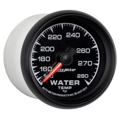 Autometer ES 52mm 140-280 Deg F Mechanical Water Temperature Gauge 5931