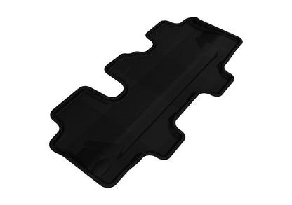 3D MAXpider L1KA00931509 2011-2013 Kia Sorento 7-Seats Kagu 3rd Row Floormats - Black 3D MAXpider