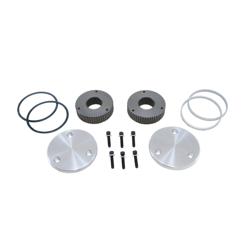Yukon Gear Hardcore Drive Flange Kit For Dana 60 / 35 Spline Outer Stubs. Non-Engraved Caps Yukon Gear & Axle