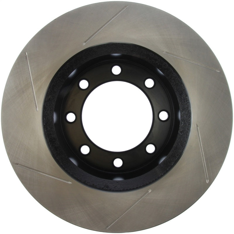 StopTech Power Slot 12-15 Ford F-250/F-350 Front Left Slotted Rotor - eliteracefab.com