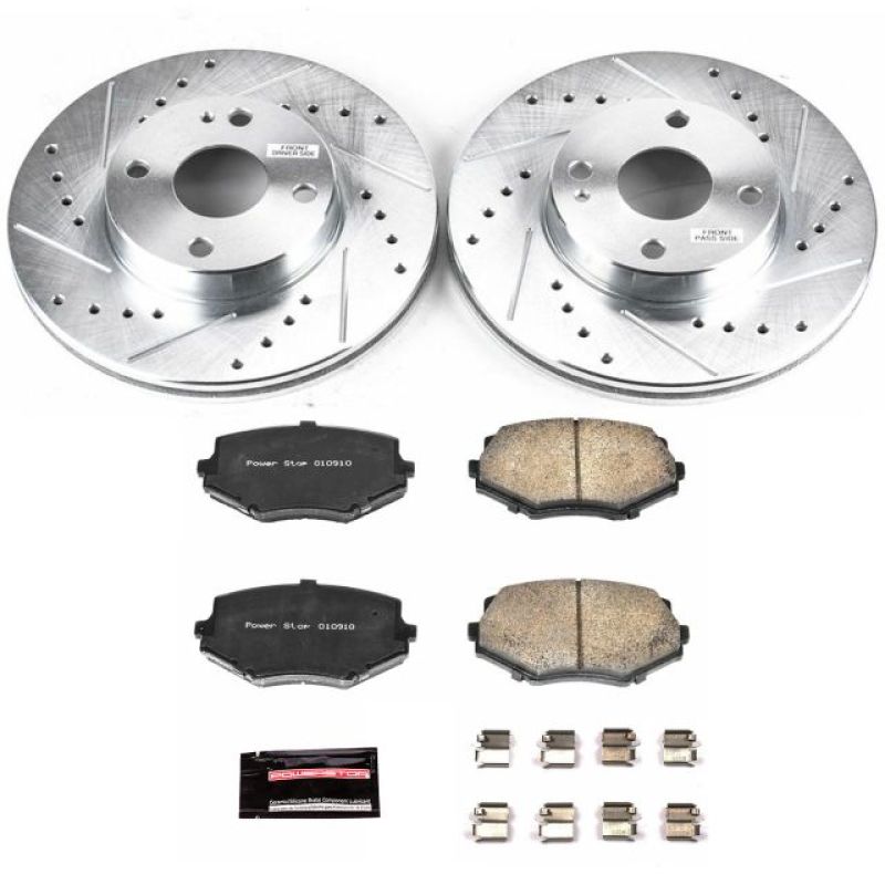 Power Stop 94-97 Mazda Miata Front Z23 Evolution Sport Brake Kit - eliteracefab.com