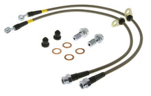 Load image into Gallery viewer, STOPTECH 93-02 CHEVROLET CAMARO / PONTIAC FIREBIRD STAINLESS STEEL FRONT BRAKE LINE KIT, 950.62001 - eliteracefab.com