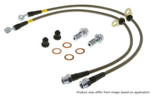 Load image into Gallery viewer, STOPTECH 07-13 CHEVY/GMC SURBURBAN/SIERRA/YUKON DENALI XL STAINLESS STEEL FRONT BRAKE LINE KIT, 950.66005 - eliteracefab.com